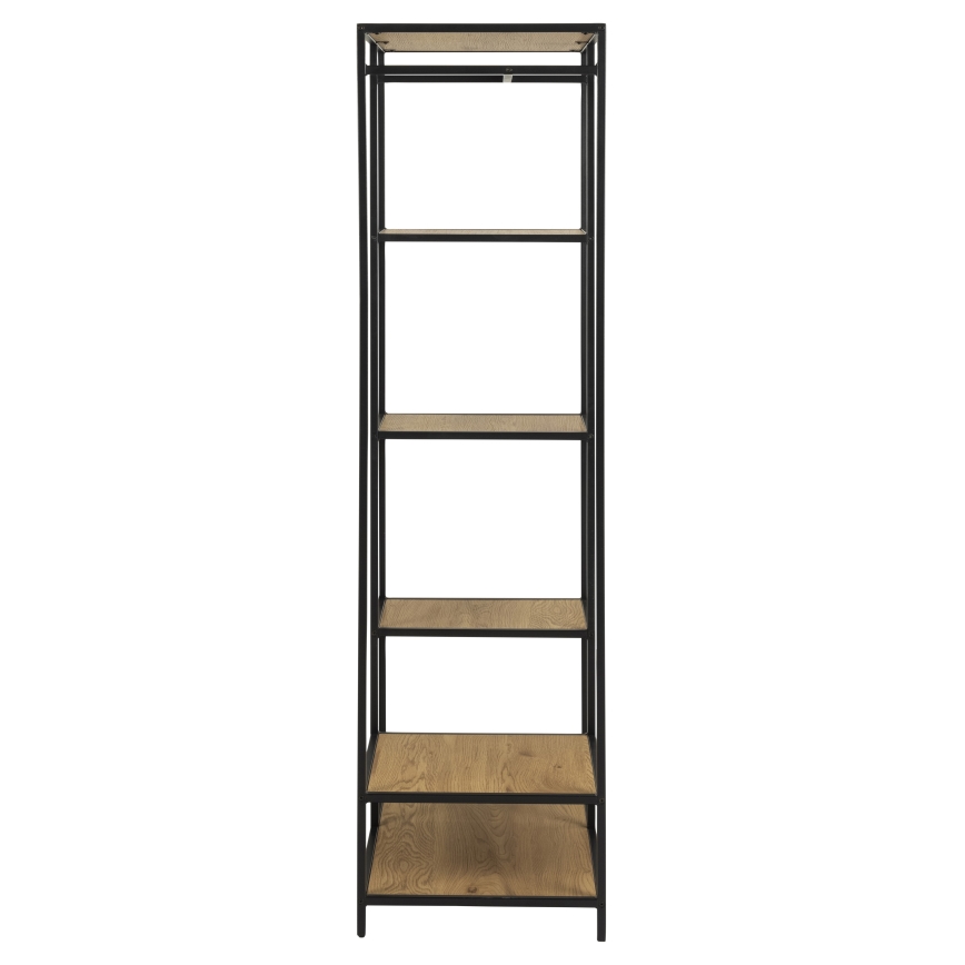 Clothes rack SARON eiken/zwart