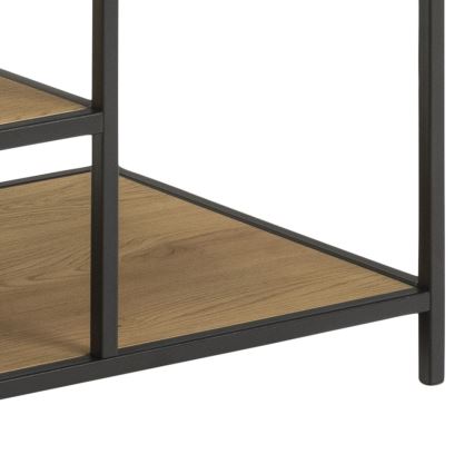 Clothes rack SARON eiken/zwart
