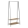 Clothes rack SARON eiken/zwart