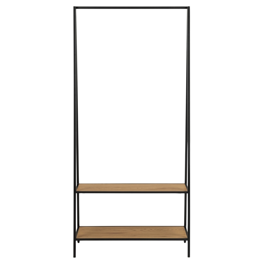 Clothes rack SARON eiken/zwart