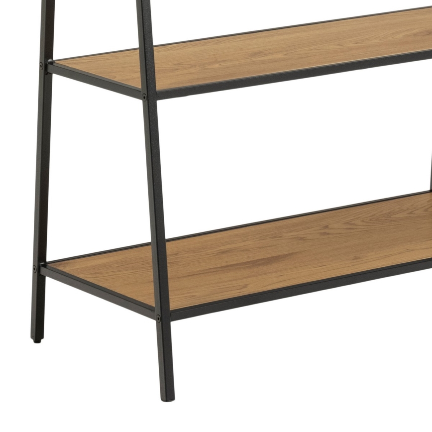 Clothes rack SARON eiken/zwart