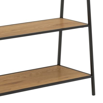 Clothes rack SARON eiken/zwart