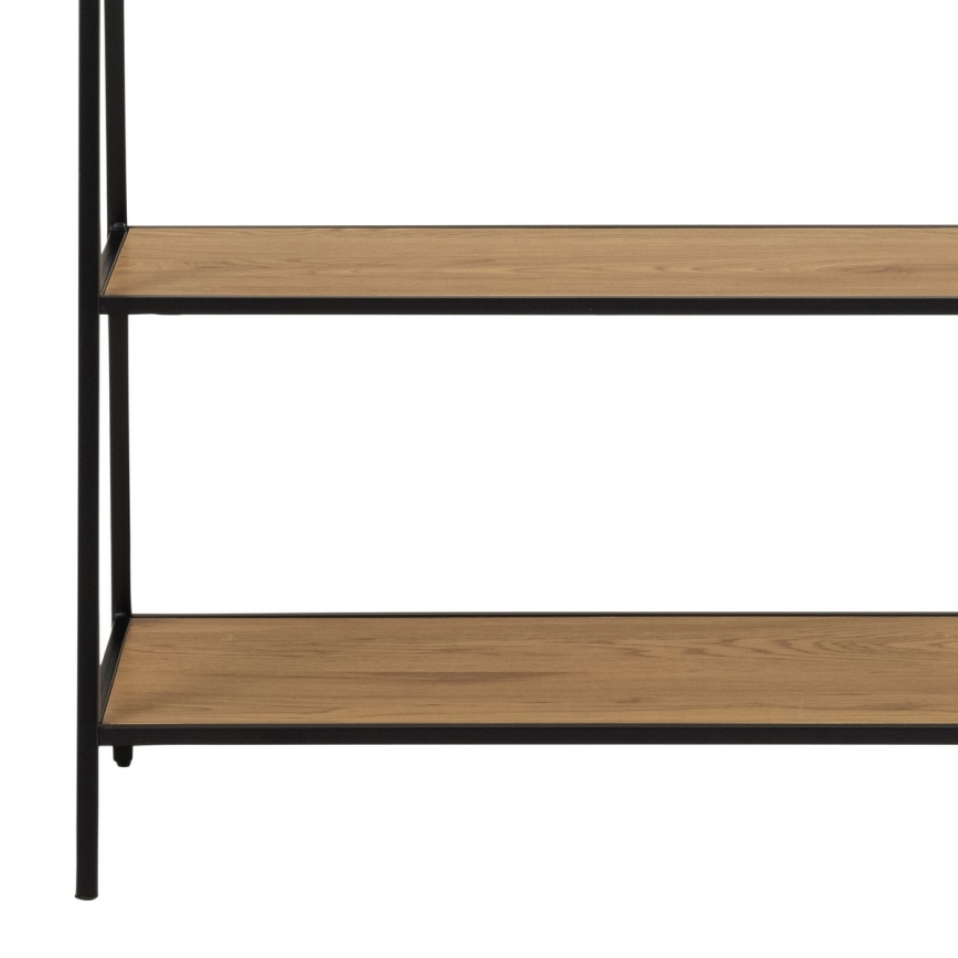 Clothes rack SARON eiken/zwart