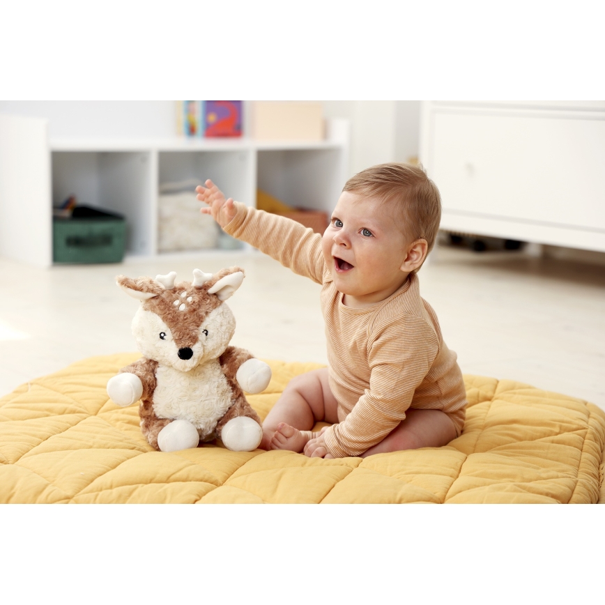 Cloud B - Slaapvriendje met melodie en licht hert + USB