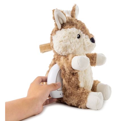 Cloud B - Slaapvriendje met melodie en licht hert + USB