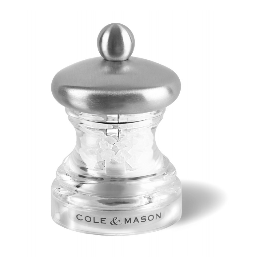 Cole & Mason - Set zout- en pepermolens BUTTON 2 stuks 6,5 cm
