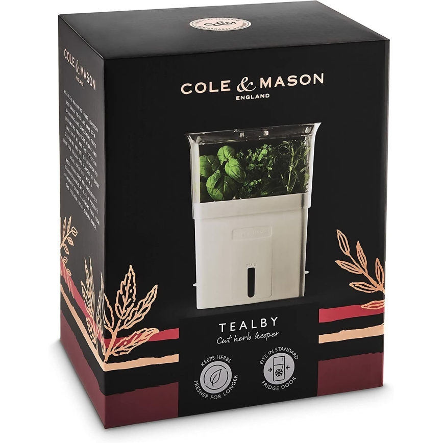 Cole&Mason - Container voor het bewaren van vers gesneden kruiden