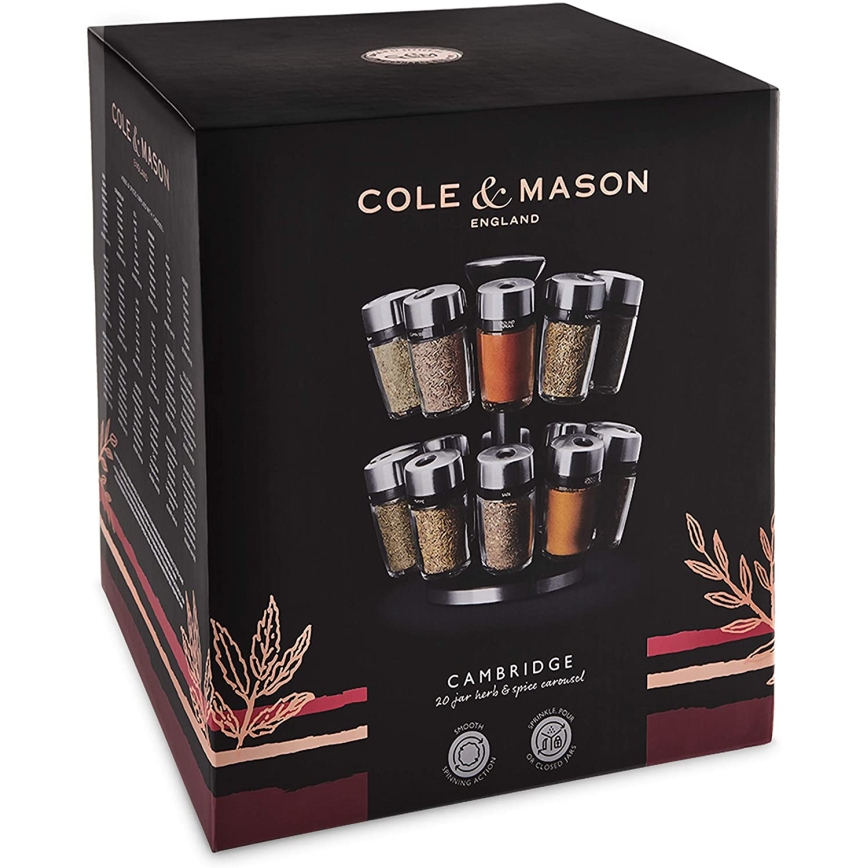 Cole&Mason - Draaibare kruidenrek MASTER 21-delig
