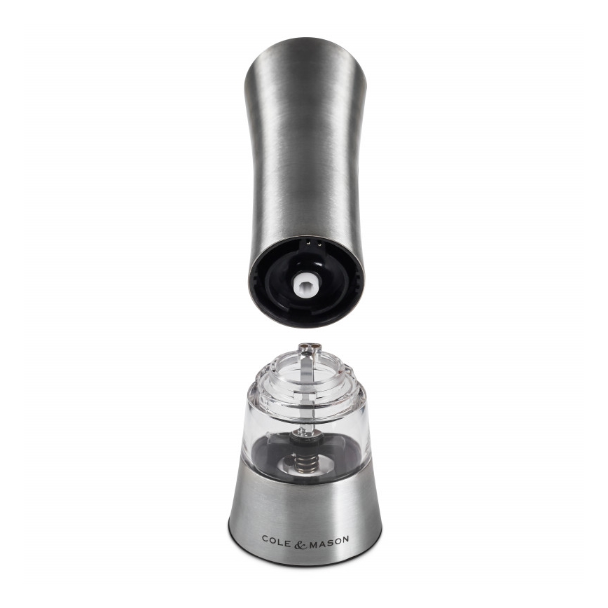 Cole&Mason - Elektrische molen voor zout of peper WITNEY CLASSIC 6xAAA 20,6 cm