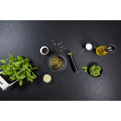 Cole&Mason - Granieten vijzel met stamper GRANITE pr. 18 cm graniet/zwart