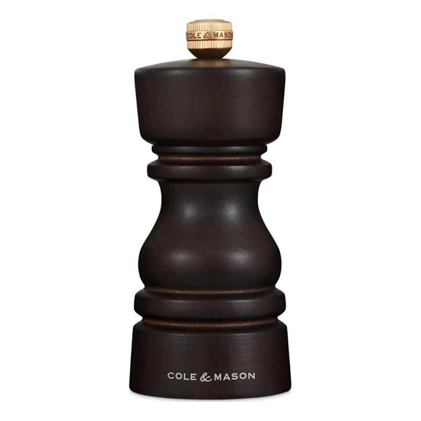 Cole&Mason - Pepermolen LONDON 13 cm beukenhout/bruin