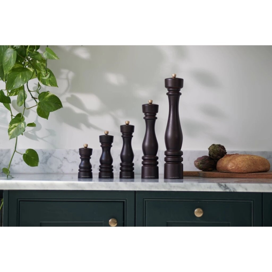 Cole&Mason - Pepermolen LONDON 13 cm beukenhout/bruin