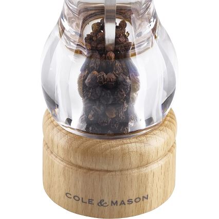 Cole&Mason - Set zout- en pepermolens BEUKEN 2 stuks beuken 16,5 cm