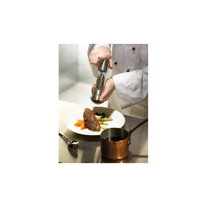 Cole&Mason - Set zout- en pepermolens DERWENT 2 stuks 19 cm glanzend chroom