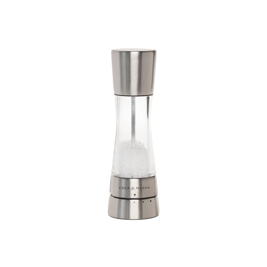 Cole&Mason - Set zout- en pepermolens DERWENT 2 stuks 19 cm glanzend chroom