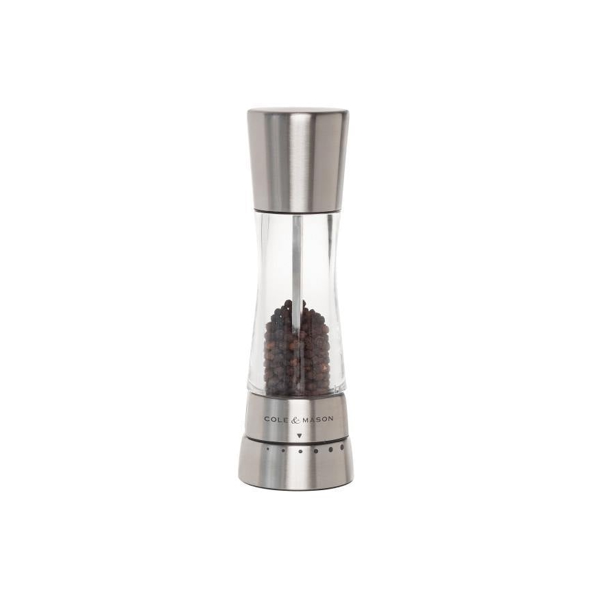 Cole&Mason - Set zout- en pepermolens DERWENT 2 stuks 19 cm glanzend chroom