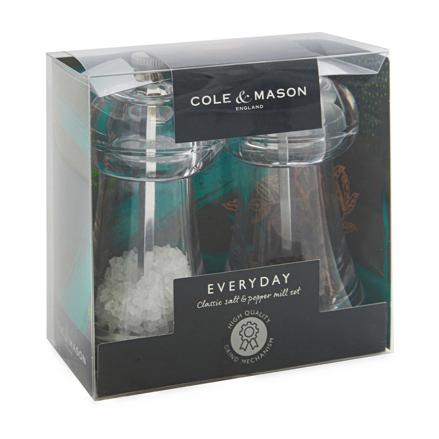 Cole&Mason - Set zout- en pepermolens EVERYDAY 2 stuks 11 cm