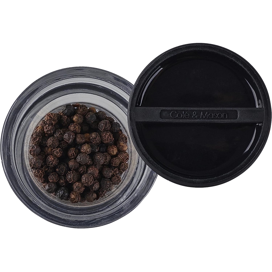 Cole&Mason - Set zout- en pepermolens FLIP 2 stuks 15,4 cm zwart
