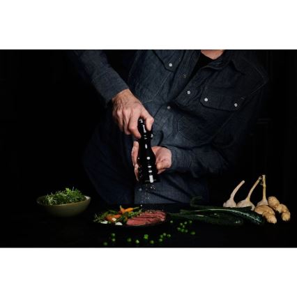 Cole&Mason - Set van 2 zout- en pepermolens LONDON 18 cm beukenhout/zwart