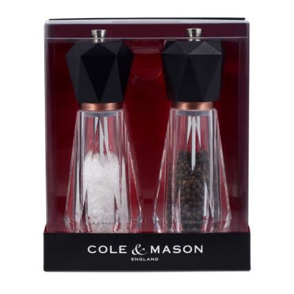 Cole&Mason - Set zout- en pepermolens SOMERTON 2 stuks 18 cm