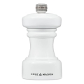 Cole&Mason - Zoutmolen HOXTON 10,4 cm beuken/glanzend wit