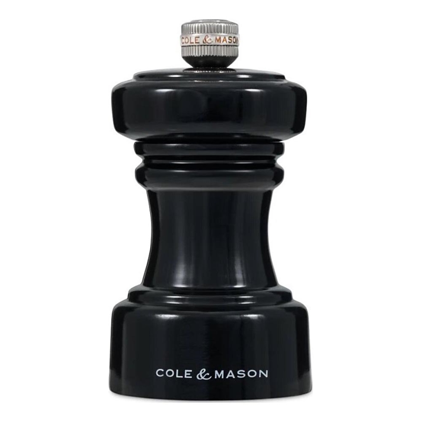 Cole&Mason - Zoutmolen HOXTON 10,4 cm beuken/glanzend zwart