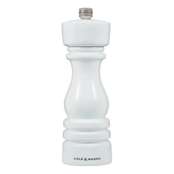 Cole&Mason - Zoutmolen LONDON 18 cm beuken/wit