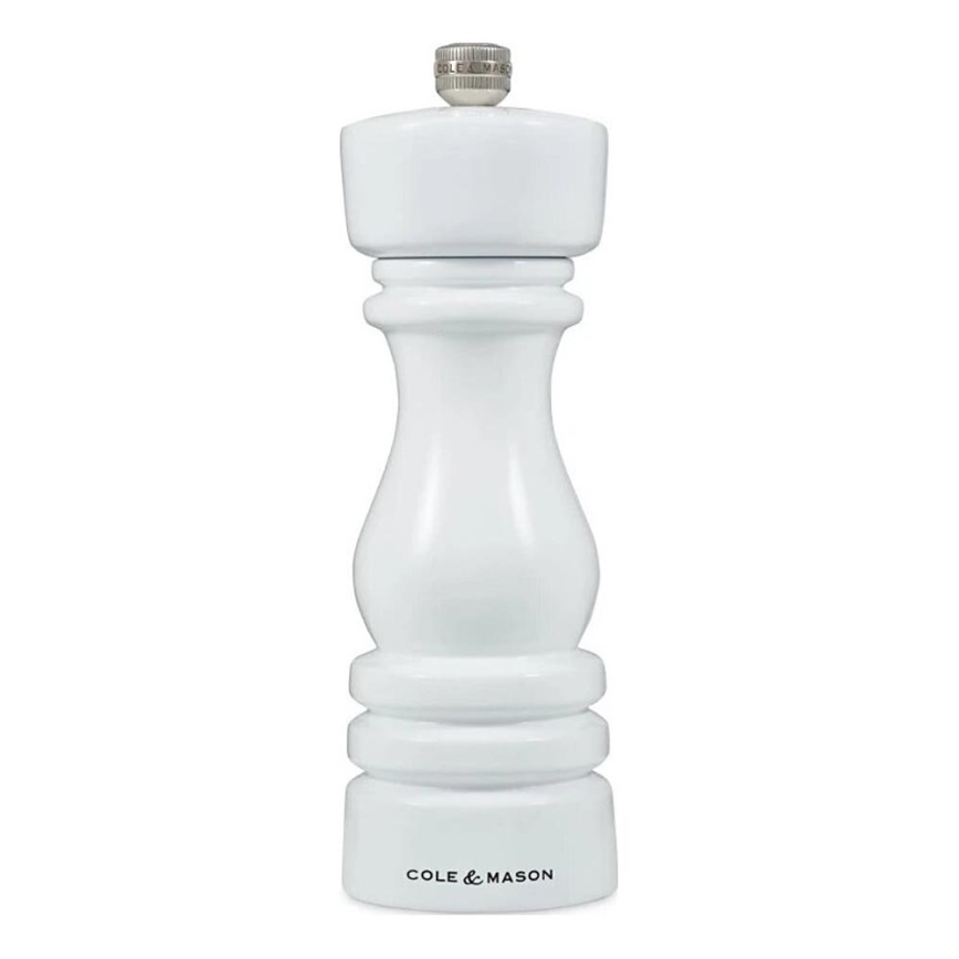 Cole&Mason - Zoutmolen LONDON 18 cm beuken/wit