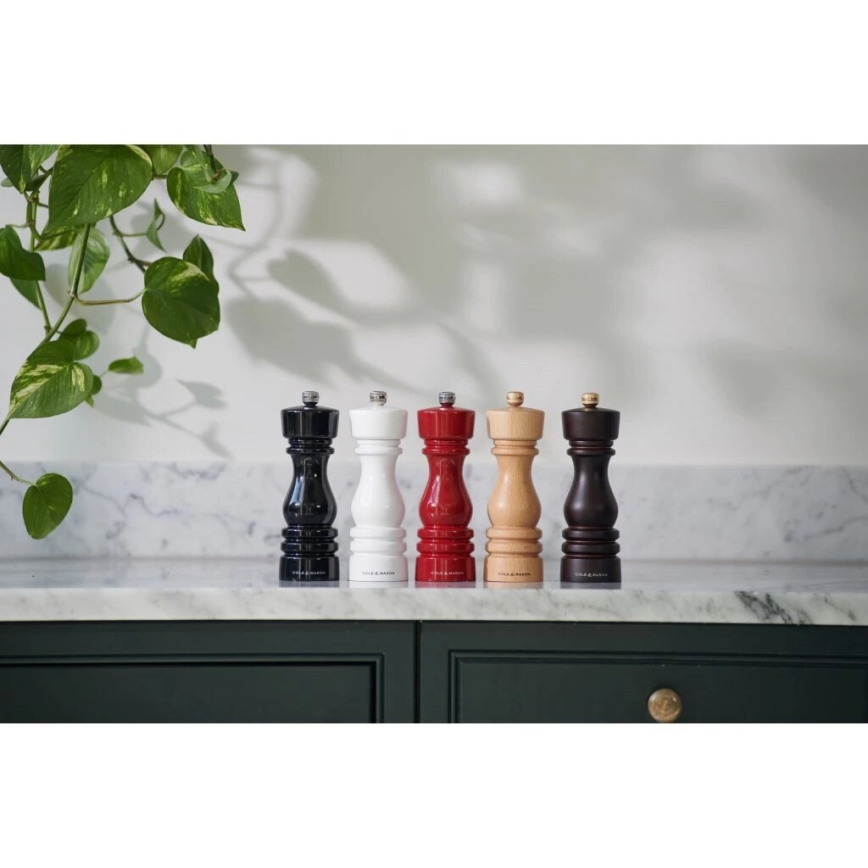 Cole&Mason - Zoutmolen LONDON 18 cm beuken/wit