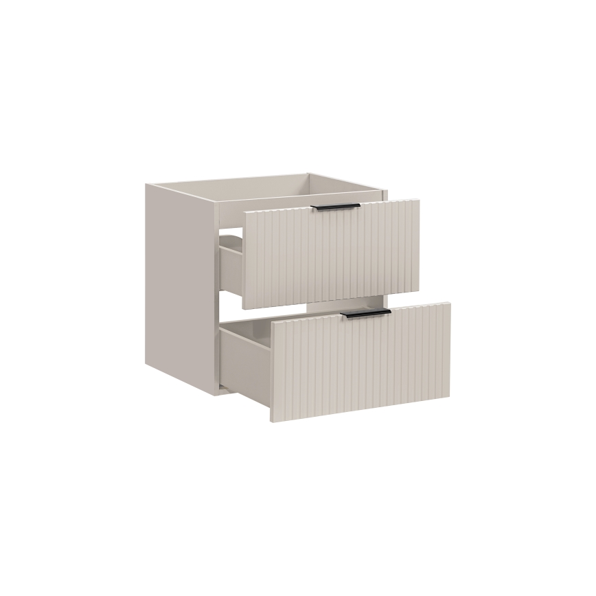 COMAD ADEL CASHMERE 82-60-2S - Onderkast voor wastafel ADEL 57x60,2 cm beige