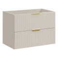 COMAD ADEL CASHMERE 82-80-2S - Onderkast voor wastafel ADEL 57 x 80,2 cm beige