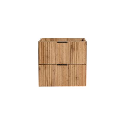COMAD ADEL OAK 82-60-B-2S - Onderkast voor de wastafel ADEL 57x60,2 cm eiken