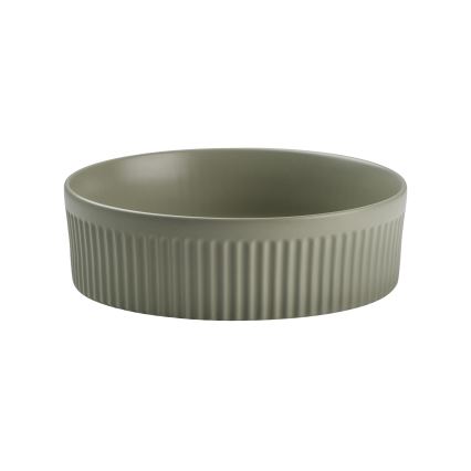 COMAD BEYOND 2 OLIVER GROEN ( E-6565 ) - Aanrecht wastafel BEYOND diameter 36 cm keramiek/mat groen