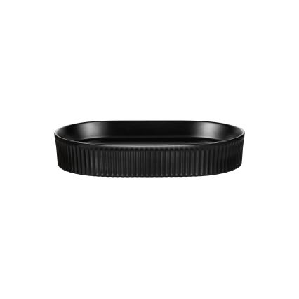 COMAD BEYOND 3 BLACK ( E-6531 ) - Aanrecht wastafel BEYOND 56x36 cm keramiek/mat zwart