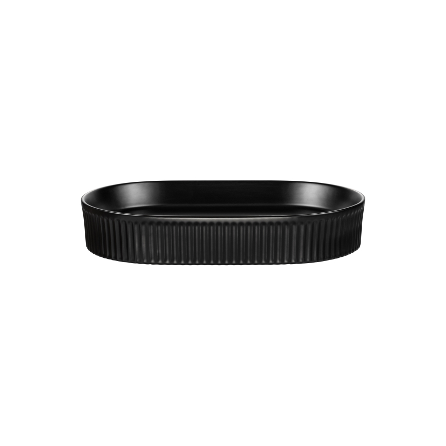 COMAD BEYOND 3 BLACK ( E-6531 ) - Aanrecht wastafel BEYOND 56x36 cm keramiek/mat zwart