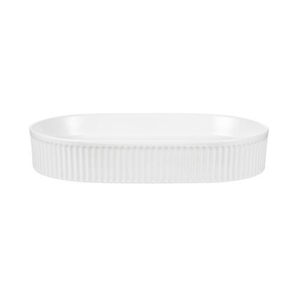 COMAD BEYOND 3 WHITE (E-6531) - Opbouwwastafel BEYOND 56x36 cm keramiek/glanzend wit