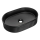 COMAD BEYOND 5 BLACK (E-6564) - Opbouwwastafel BEYOND 48x32,5 cm keramiek/mat zwart