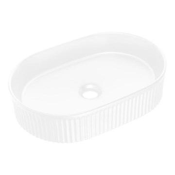 COMAD BEYOND 5 WIT ( E-6564 ) - Aanrecht wastafel BEYOND 48x32,5 cm keramiek/mat wit