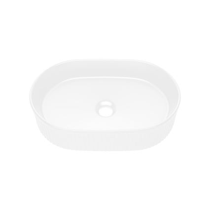 COMAD BEYOND 5 WIT ( E-6564 ) - Aanrecht wastafel BEYOND 48x32,5 cm keramiek/mat wit