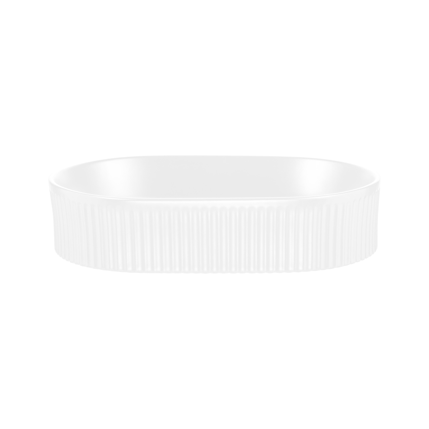 COMAD BEYOND 5 WIT ( E-6564 ) - Aanrecht wastafel BEYOND 48x32,5 cm keramiek/mat wit