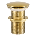 COMAD CLICK-CLACK T201G-3 - Wastafel afva CLICK-CLACK diameter 7 cm glanzend goud