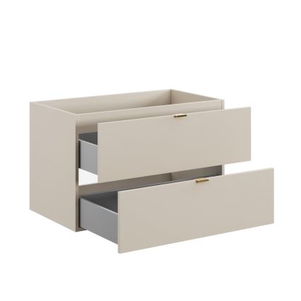 COMAD DALIA CASHMERE 82-80-46-2S - Badmeubel onder wastafel DALIA 50x80 cm beige