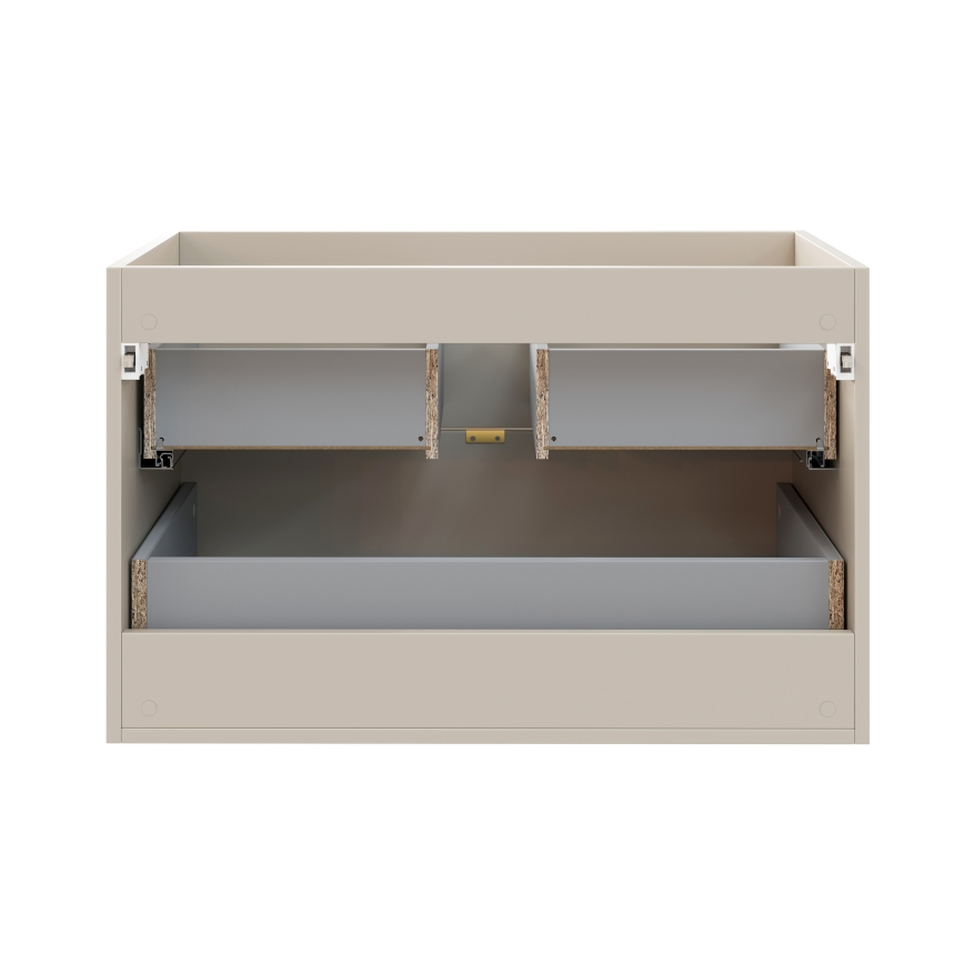 COMAD DALIA CASHMERE 82-80-46-2S - Badmeubel onder wastafel DALIA 50x80 cm beige