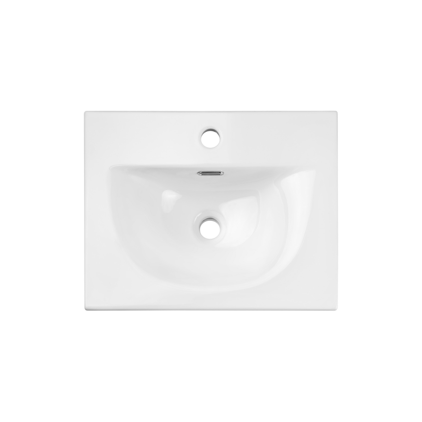 COMAD SKY 3 50CM ( E-8099-3-50 ) - Inbouw wastafel SKY 51x40 cm keramiek/glanzend wit