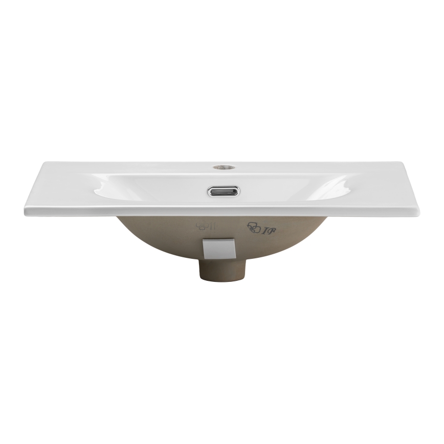 COMAD SKY 3 60CM DP ( E-8099-3-60 ) - Inbouw wastafel SKY 61x40 cm keramiek/mat wit