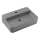 COMAD TRUST 2 MAT LICHTGRIJS (E-6282) - Opbouwwastafel TRUST 55x38 cm keramiek/mat grijs