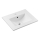 COMAD UM-2050RB DANCE 50 DP - Inbouwwastafel DANCE 52x40 cm keramiek/mat wit