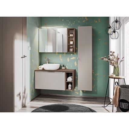 COMAD UM-6252 SMILE 40 DP - Aanrecht wastafel SMILE 41x41 cm keramiek/glanzend wit