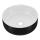 COMAD UM-6259 SIMPLE 8. - Aanrecht wastafel SIMPLE diameter 36 cm keramiek/mat wit/mat zwart