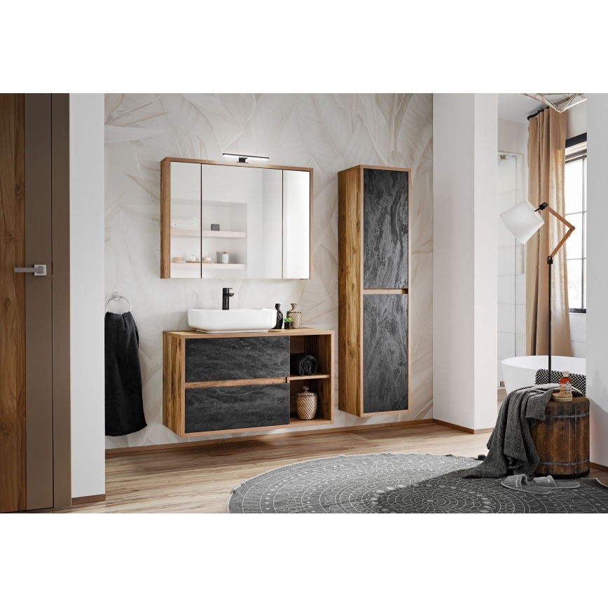 COMAD UM-6288 MAGIC 40 DP - Opbouwwastafel MAGIC 40x40 cm keramiek/glanzend wit